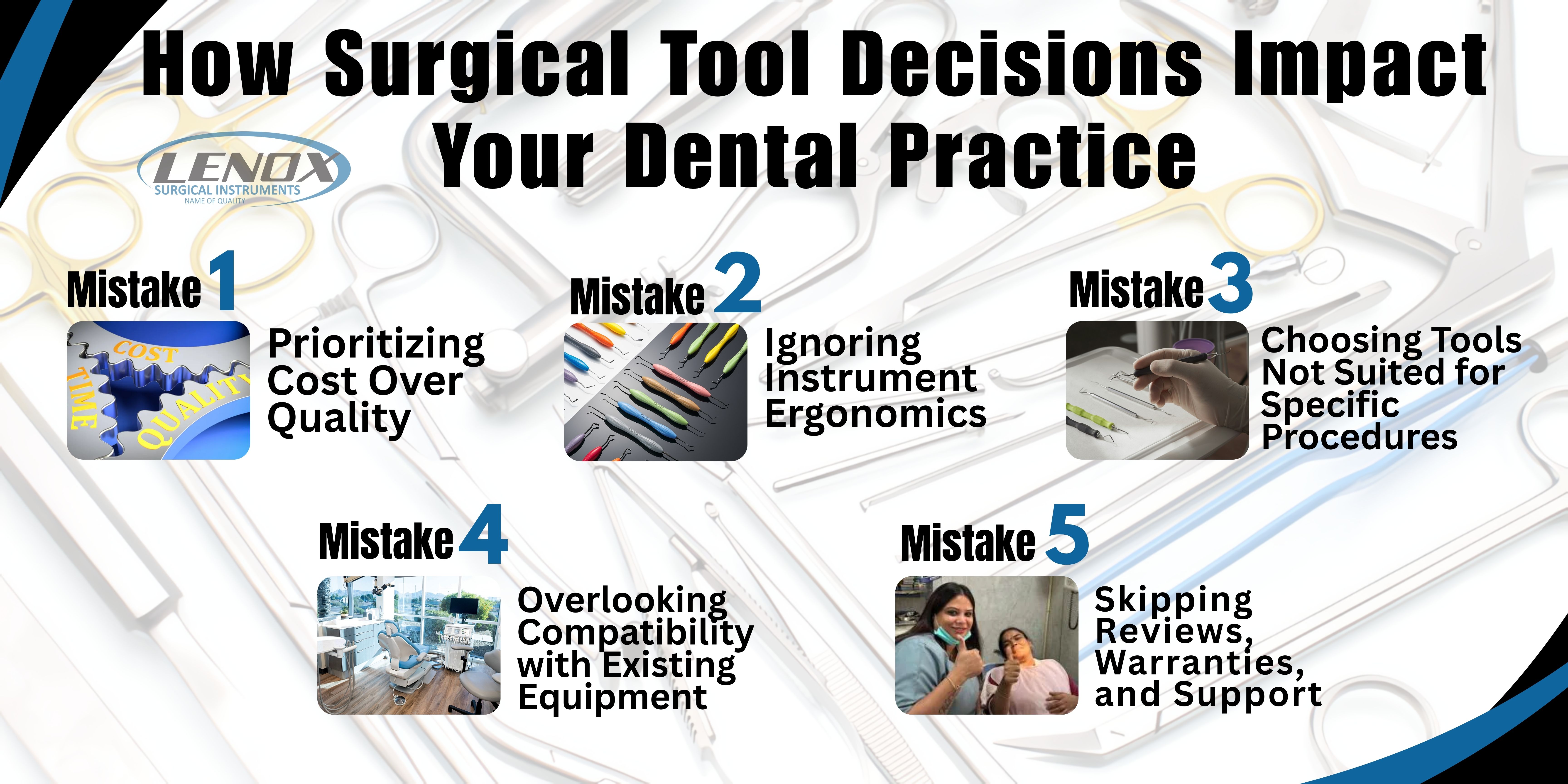 How Surgical Tool Decisions Impact Your Dental Practice