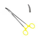 Heaney Needle Holder Tungsten Carbide Curved 8"