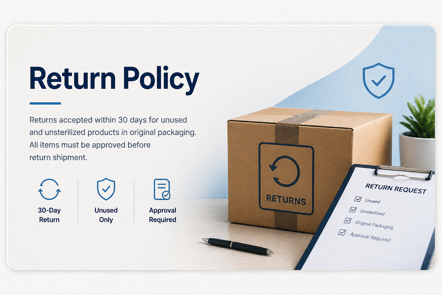 Lenox surgical return policy