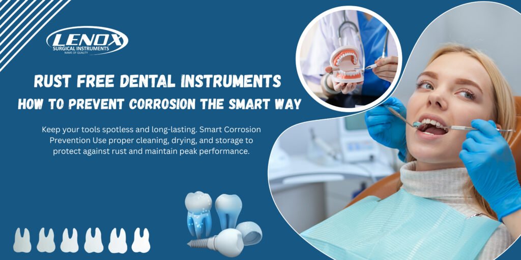 Rust-Free Dental Instruments: How to Prevent Corrosion the Smart Way