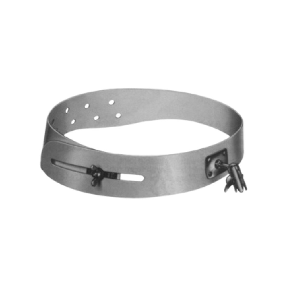 01-120 MURPHY Head Band of Celluloid White MURPHY Head Band of Celluloid White - Image 1