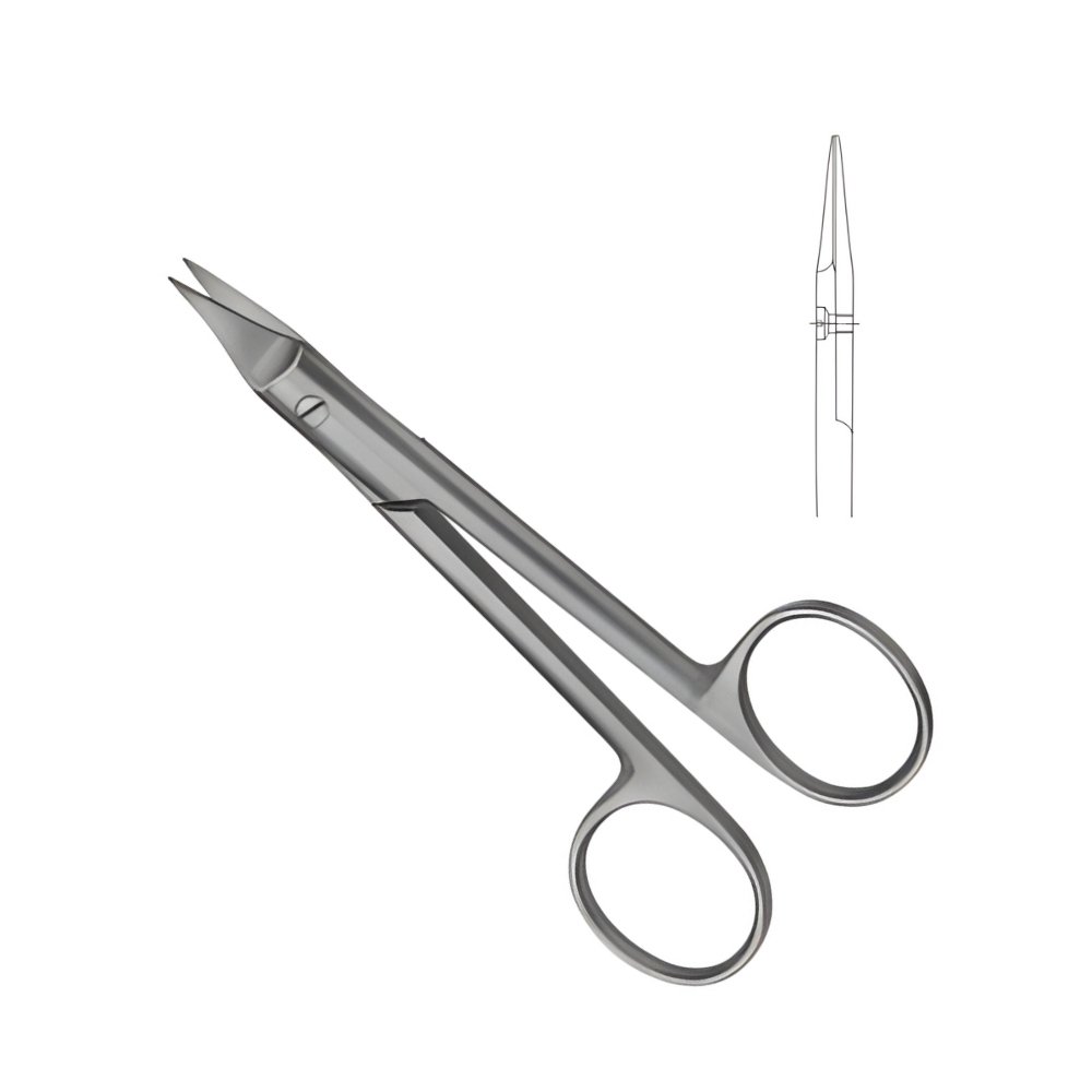03-173 SYSTRUNK Nail Splitting Scissors 130mm SYSTRUNK Nail Splitting Scissors 130mm - Image 1