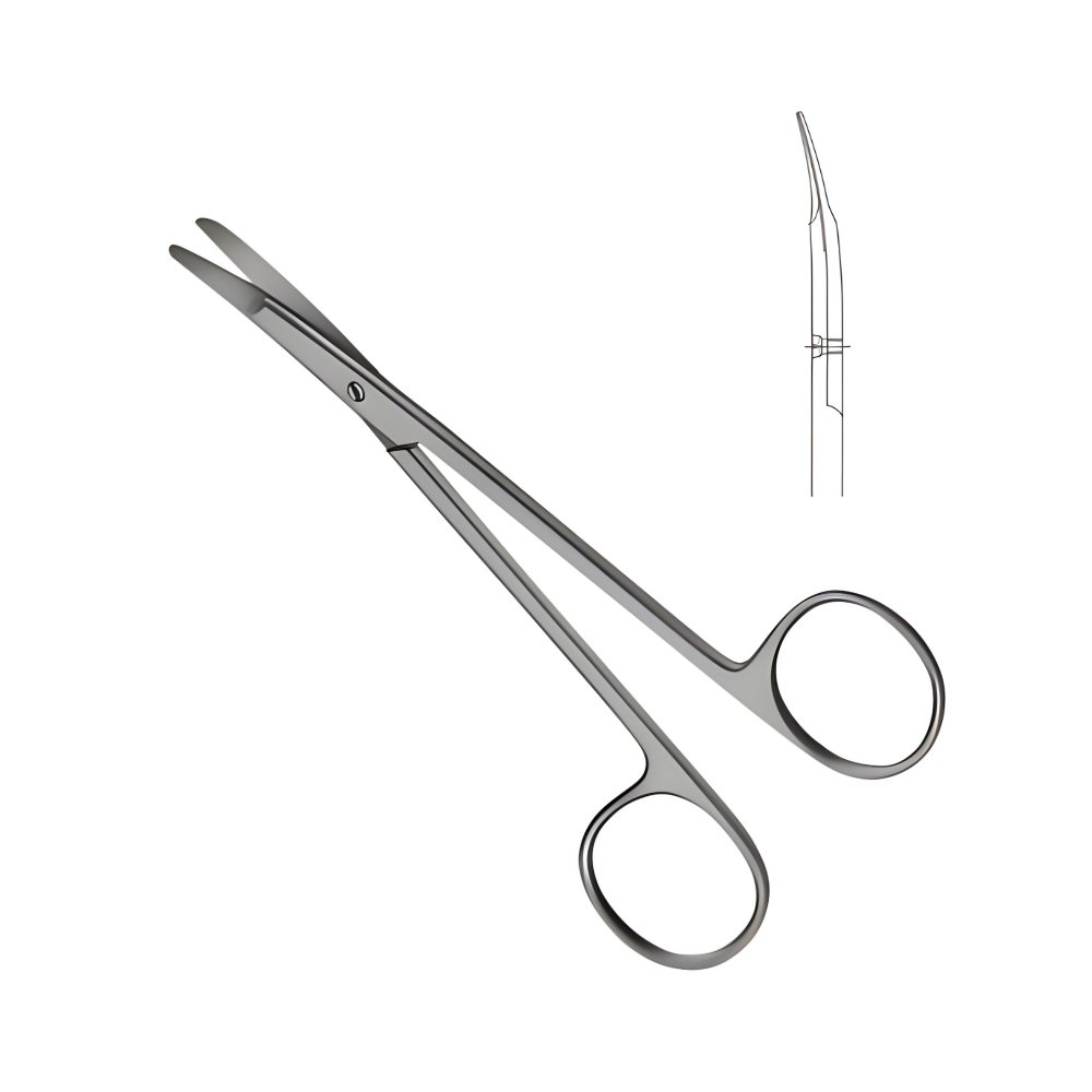03-174 KILNER Dissecting Scissors Special Flat Points 125mm KILNER Dissecting Scissors Special Flat Points 125mm - Image 1