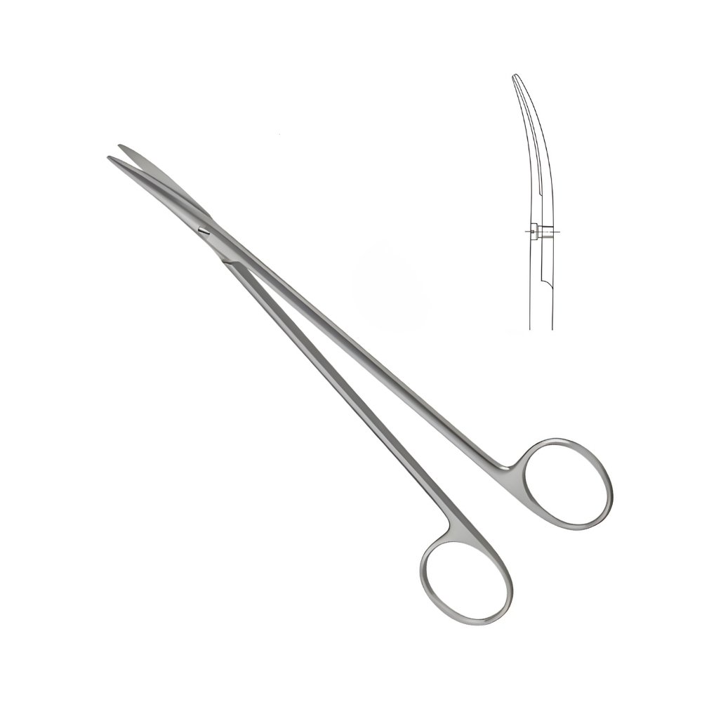 03-180 TOENNIS ADSON Very Delicate Dissecting Scissors 175mm TOENNIS ADSON Very Delicate Dissecting Scissors 175mm - Image 1