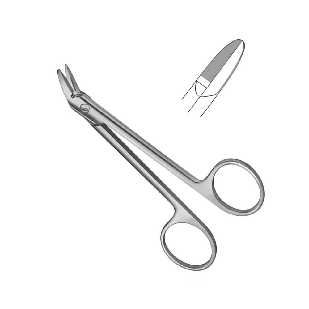 03-233 Wire and Plate Scissors Serrated 120mm Wire and Plate Scissors Serrated 120 mm - Image 1