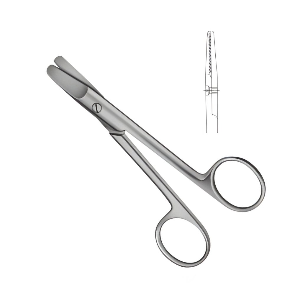 03-235 HARVEY Wire and Plate Scissors Serrated 125mm HARVEY Wire and Plate Scissors Serrated 125 mm - Image 1