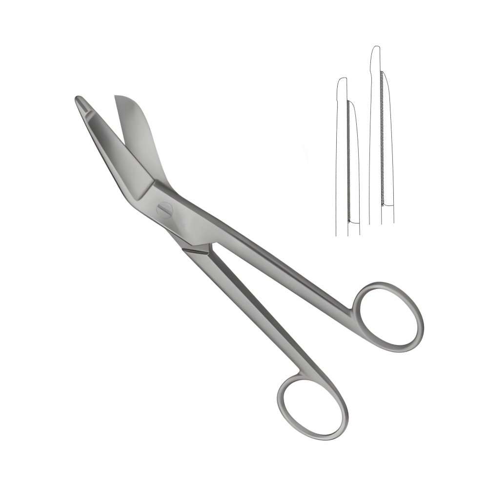 03-248 ESMARCH Bandage and Plaster Scissors 200mm ESMARCH Bandage and Plaster Scissors 200 mm - Image 1
