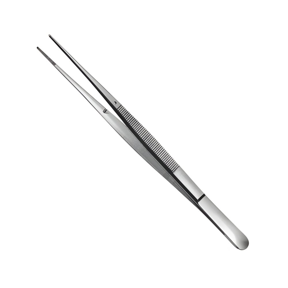 04-150 BROPHY Delicate Dissecting Forceps Straight 200mm BROPHY Delicate Dissecting Forceps Straight 200 mm - Image 1