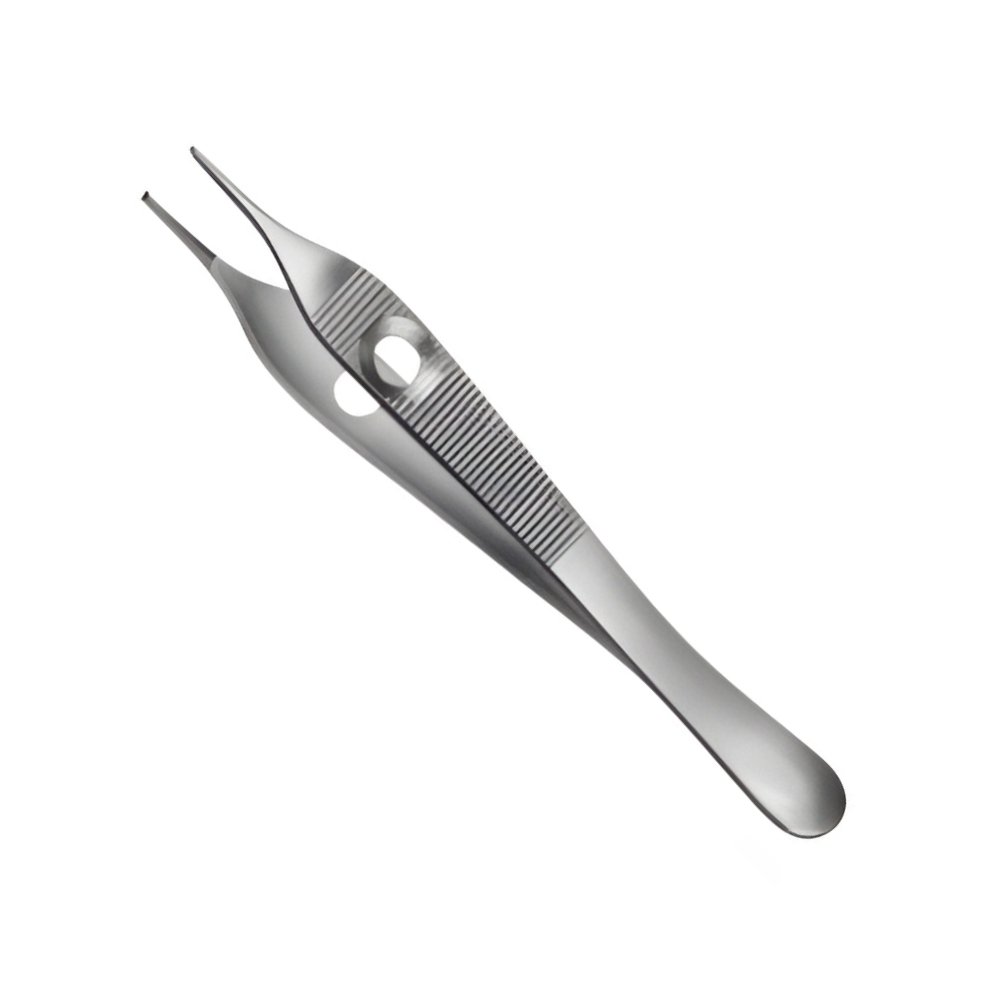 04-198 ADSON Delicate Tissue Forceps Fine Teeth 120mm ADSON Delicate Tissue Forceps Fine Teeth 120mm - Image 1