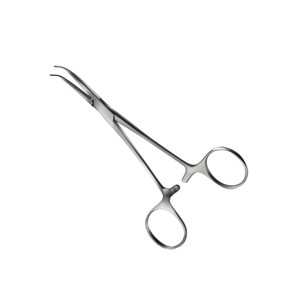 04-412 DANDY Curved Sideways Haemostatic Forceps 140mm Dandy Curved Sideways Haemostatic Forceps 140mm - Image 1