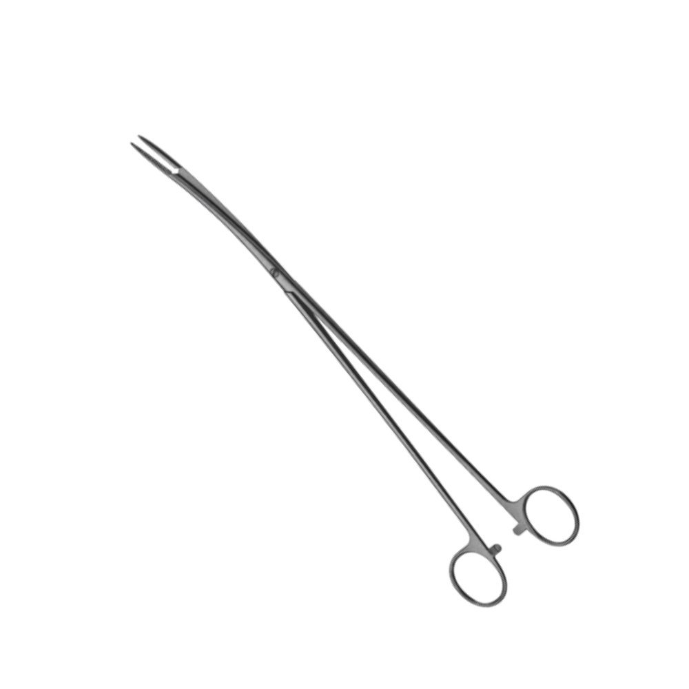 11-161 PELKMANN Uterine Dressing Forceps – Curved PELKMANN Uterine Dressing Forceps – Curved - Image 1