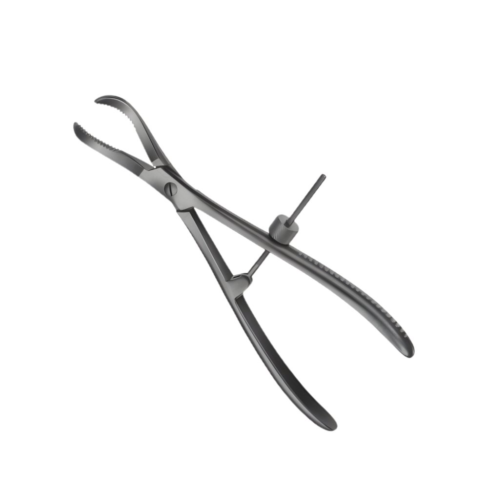17-148 Forceps with Thread Fixation 235 mm Forceps with Thread Fixation 235 mm - Image 1