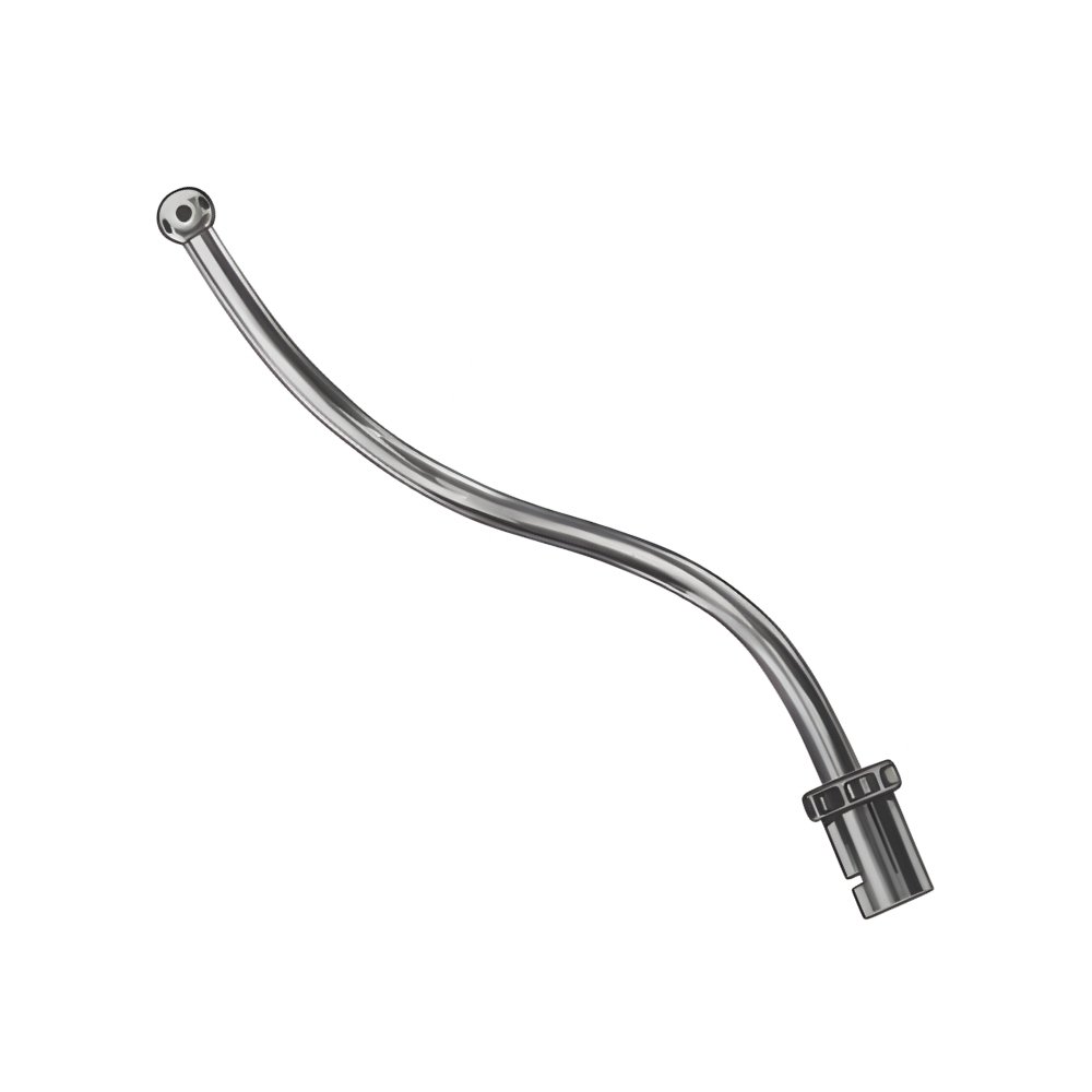18-158 Suction Cannula for Tonsillectomy Oral and Laryngeal Operations 180 mm Suction Cannula for Tonsillectomy Oral and Laryngeal Operations 180 mm - Image 1