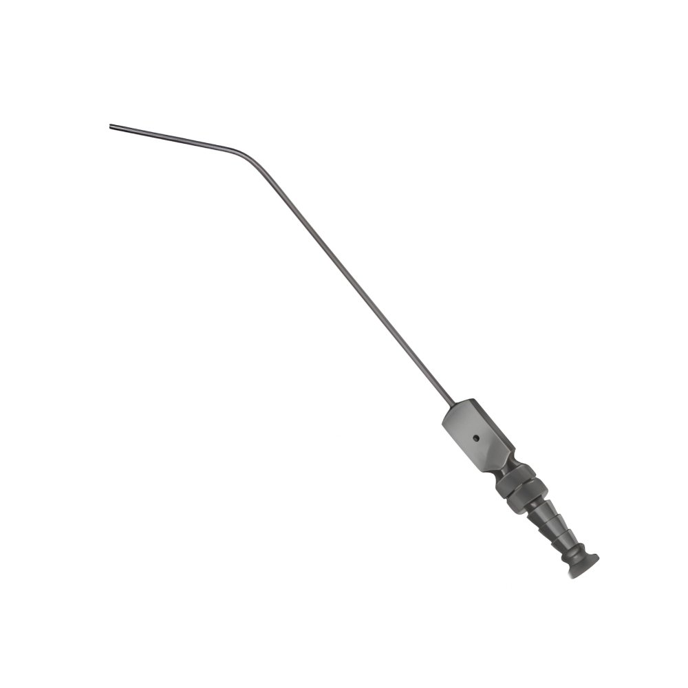 18-163 PLESTER Suction Tube with Finger Cut Off and Stylet Thumb Piece Parallel to Curve with LUER Hub 1.5 mm 195 mm PLESTER Suction Tube with Finger Cut Off and Stylet Thumb Piece Parallel to Curve with LUER Hub 1.5 mm 195 mm - Image 1