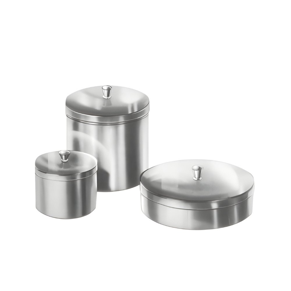 19-143 Round Metal Box Round Metal Box - Image 1