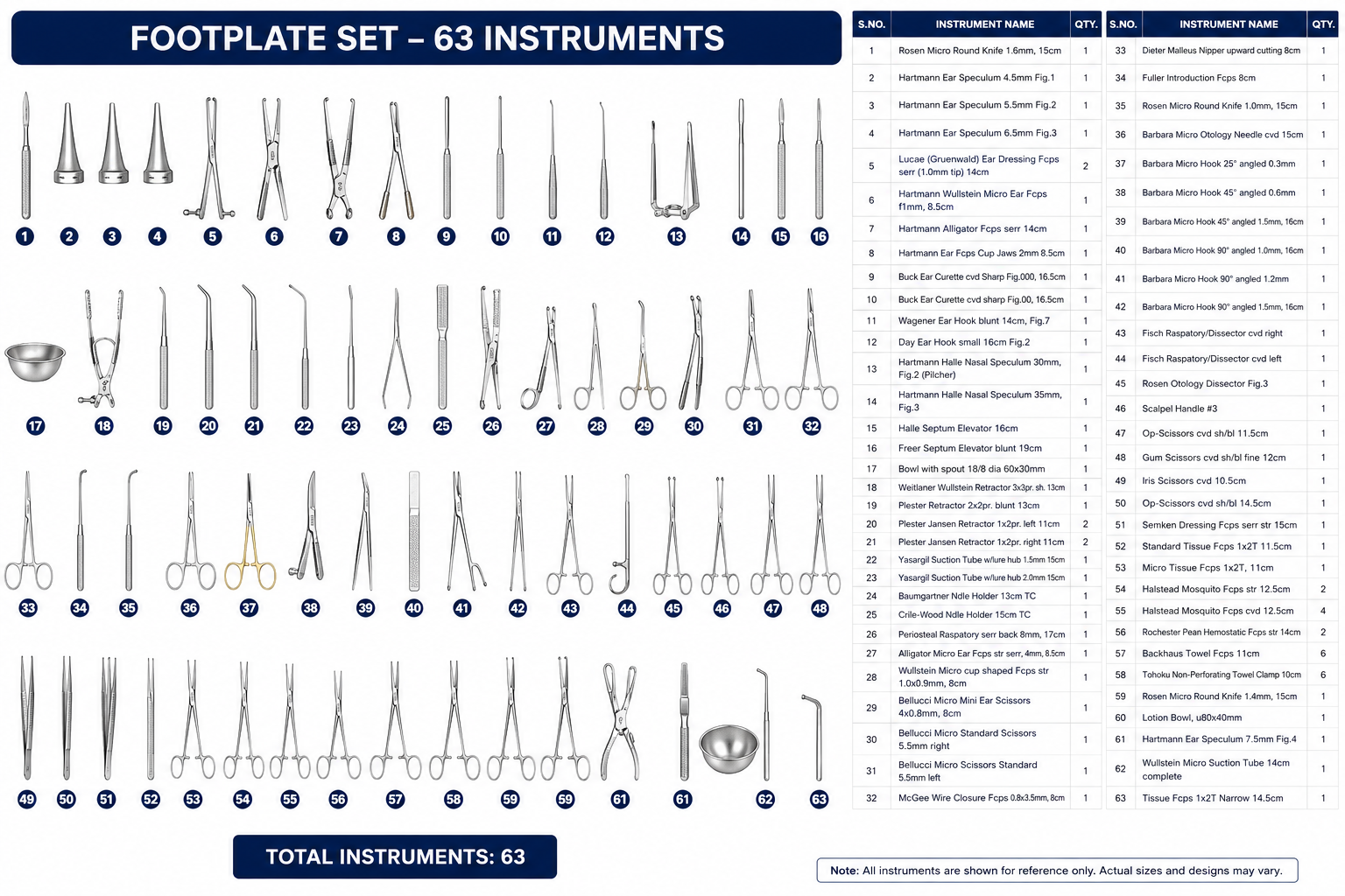 103# FOOTPLATE SET FOOTPLATE SET - Image 1