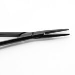 Castro-Viejo Micro Needle Holder TC 18cm STR Locking Ergo Handle Black, - Image 2