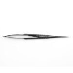 Castro-Viejo Micro Needle Holder TC 18cm STR Locking Ergo Handle Black, - Image 4