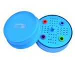 Aluminium Endo Box Round Shape 2mm With Holes Teflon Coated