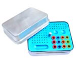Aluminium Endo Box Autoclavable 87 Holes 2mm