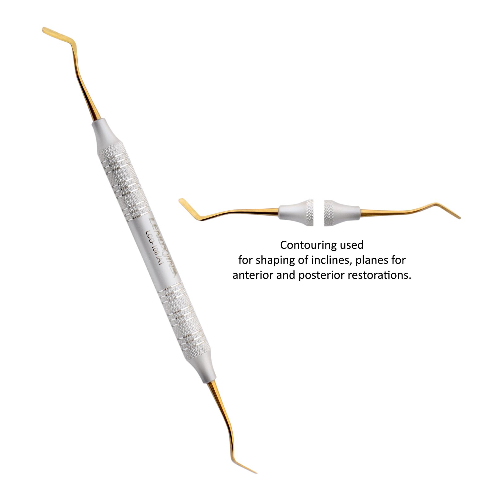 LCG-109-A1-Composite-Filling-Instruments-copy-scaled-1-1.jpg Composite Filling Instrument - Double Ended Contouring - Image 1