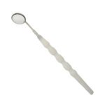 Dental Mouth Mirror White Plastic Handle (Autoclavable) #5