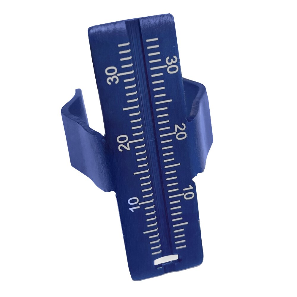 LD11-123NV-Endo-Finger-Ruler-Measuring-Scale-Navy-Blue-1.jpg Endo Finger Ruler-Measuring Scale - Image 1