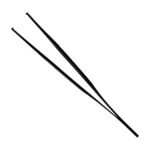 Micro Adson Tissue Forceps Double Point, Black - Image 2