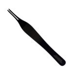 Micro Adson Tissue Forceps Double Point, Black