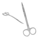 Neumann Scissors 120mm Double Curved
