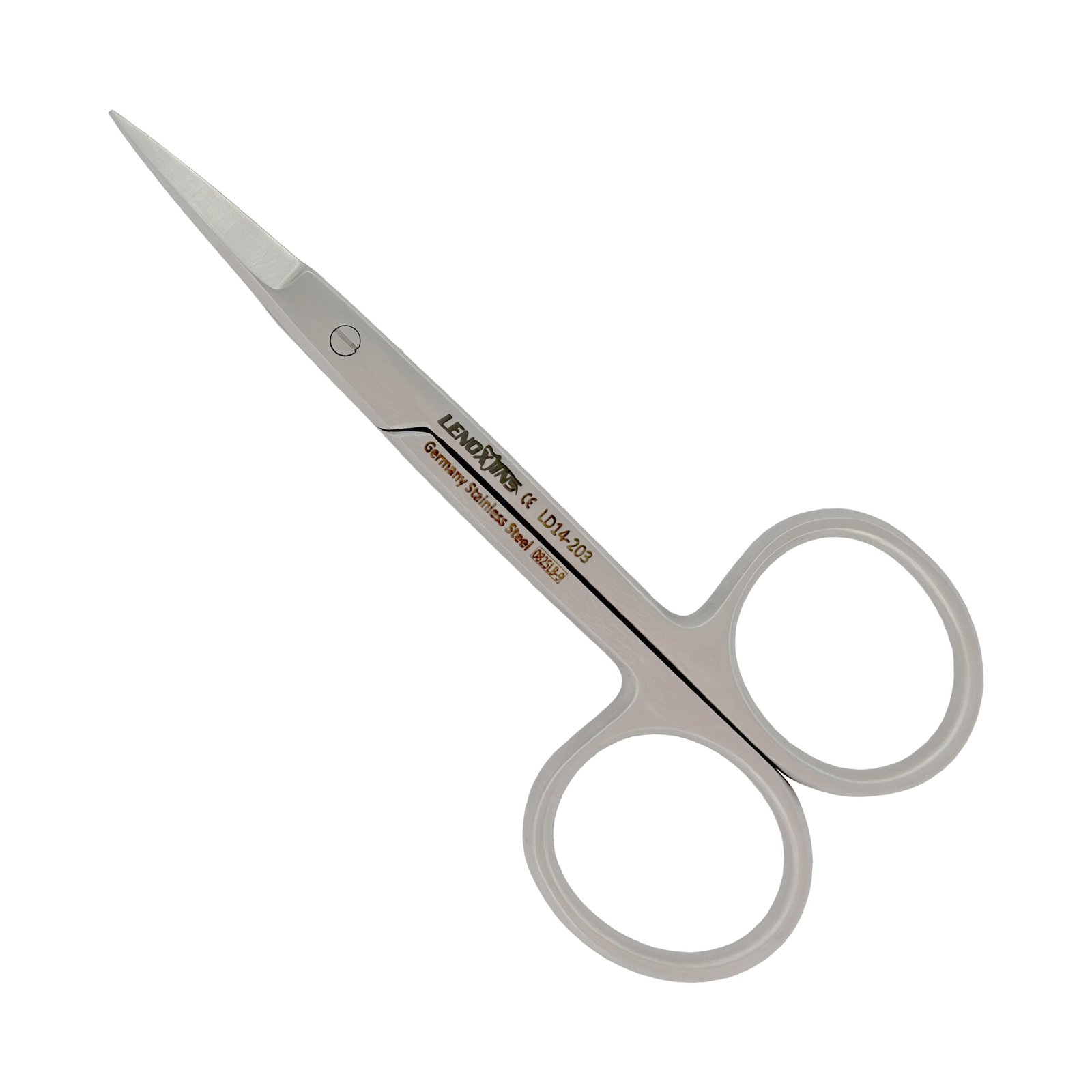LD14-203-Iris-Scissor-9cm-Straight.JPG-scaled-1.jpg Iris Scissors Small 9cm Straight - Image 1