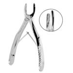 Pedo Extracting Forceps English Pattern Klein #137, Upper Incisors Spring Handle