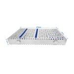 Dental Cassette with Compartment, 270x167x40MM– SteriFlow Series