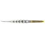 Castroviejo Needle Holder 18cm CVD, Wide Handle Grip TC - Image 2