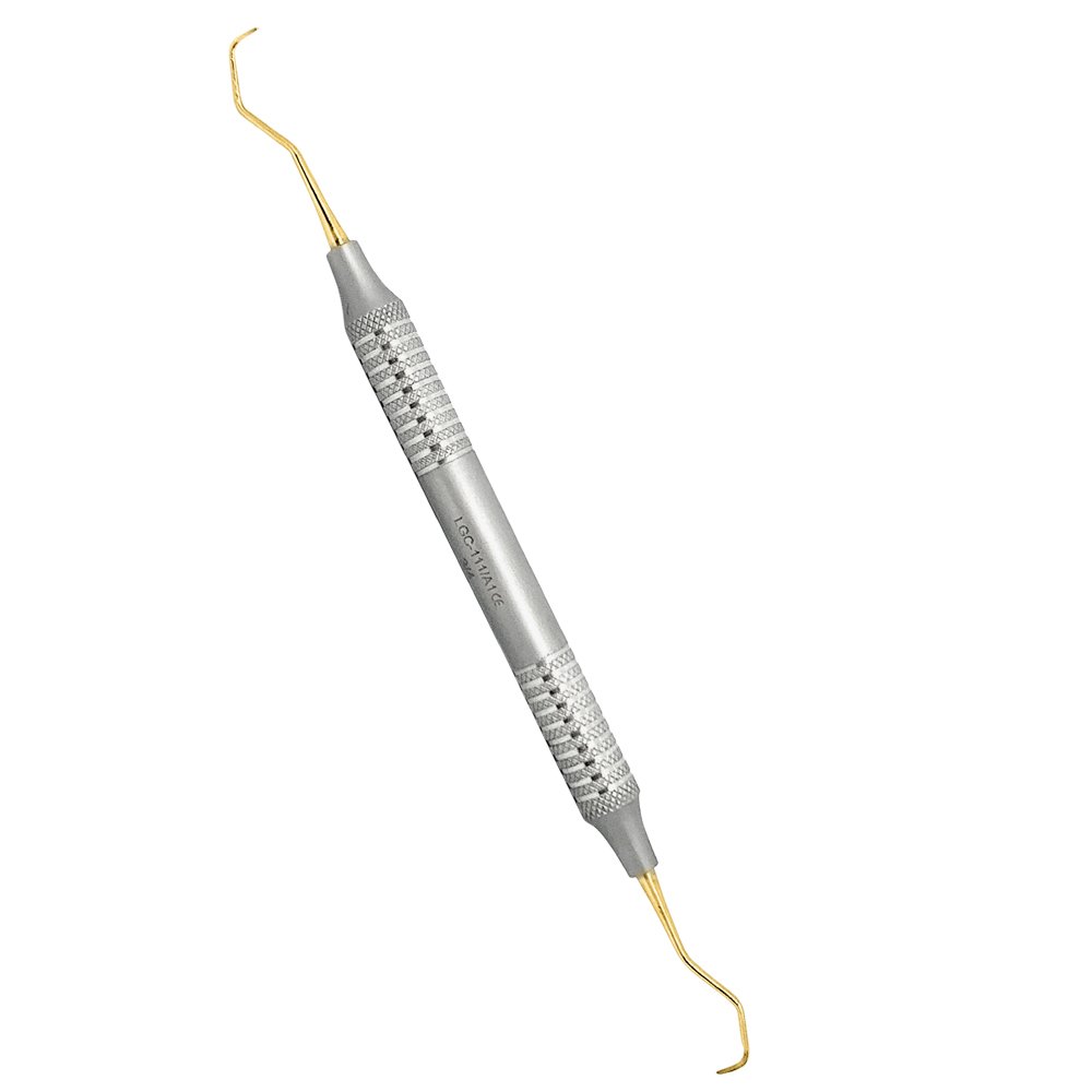 LGC-111-Gracey-Curettes-3-4-440c-1.jpg Gracey Curettes 3/4 - G-Line Gold - Image 1