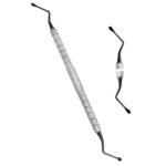 Lucas Bone Curettes Micro Serrated 3MM-BLACK