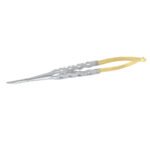 Castro-Viejo Needle Holder Twist Joint, Curved 16cm TC - Image 3