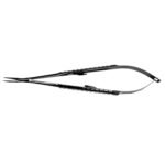 Castro-Viejo Micro Needle Holder TC 18cm CVD Locking Ergo Handle Black, - Image 2