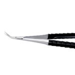 Castroviejo Scissors 18cm TC Ergo Handle Black 45° CVD - Image 2