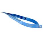 Micro Castrovijo Needle Holder Curved 14cm Titanium - Image 3