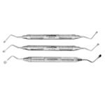 Lucas Bone Curettes Set of 3 Serrated, 3-4-5MM - Image 3