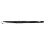 Micro Surgical Forceps Tweezers TC 17cm Curved - Image 3